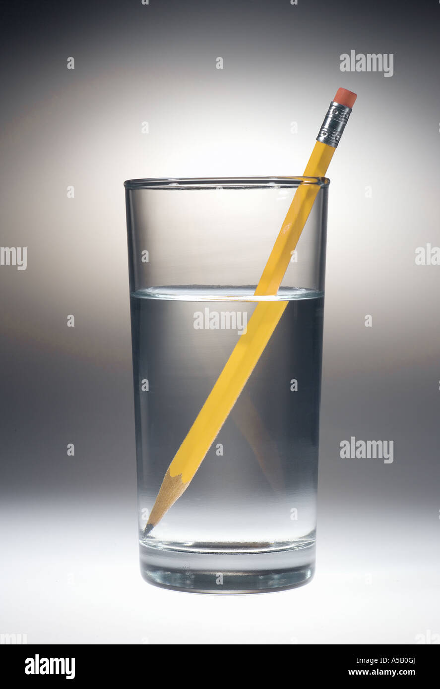 Water refraction pencil hires stock photography and images Alamy