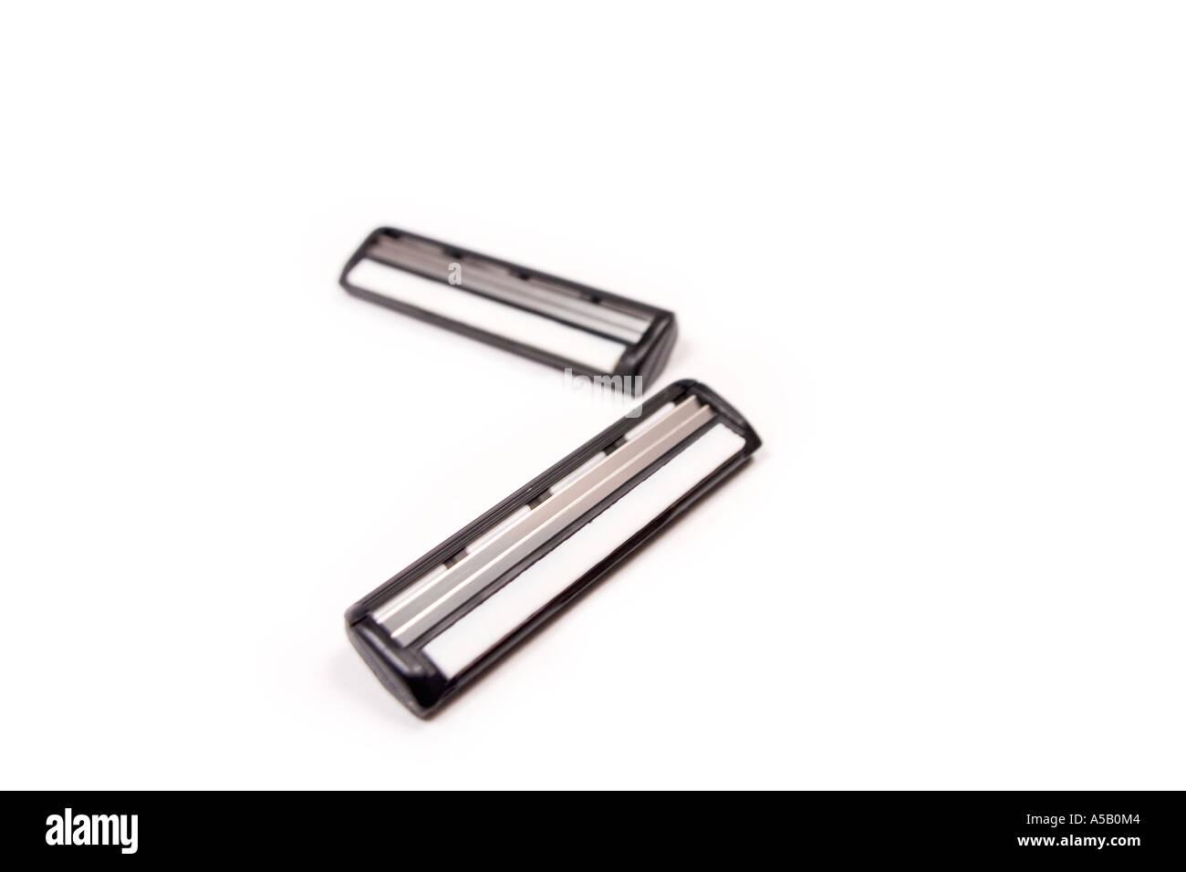 Disposable razor blade cartridges Stock Photo Alamy