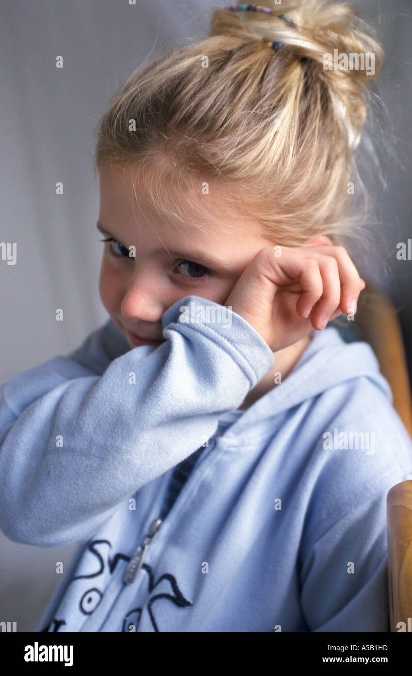 Portrait Of A 7 Year Old Girl Stock Photo Alamy portrait-of-a-7-year-old-girl-stock-photo-alamy