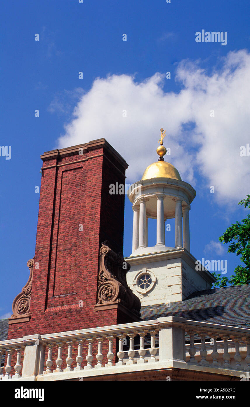 Harvard University, Lowell House cupola or bell tower. A dormitory