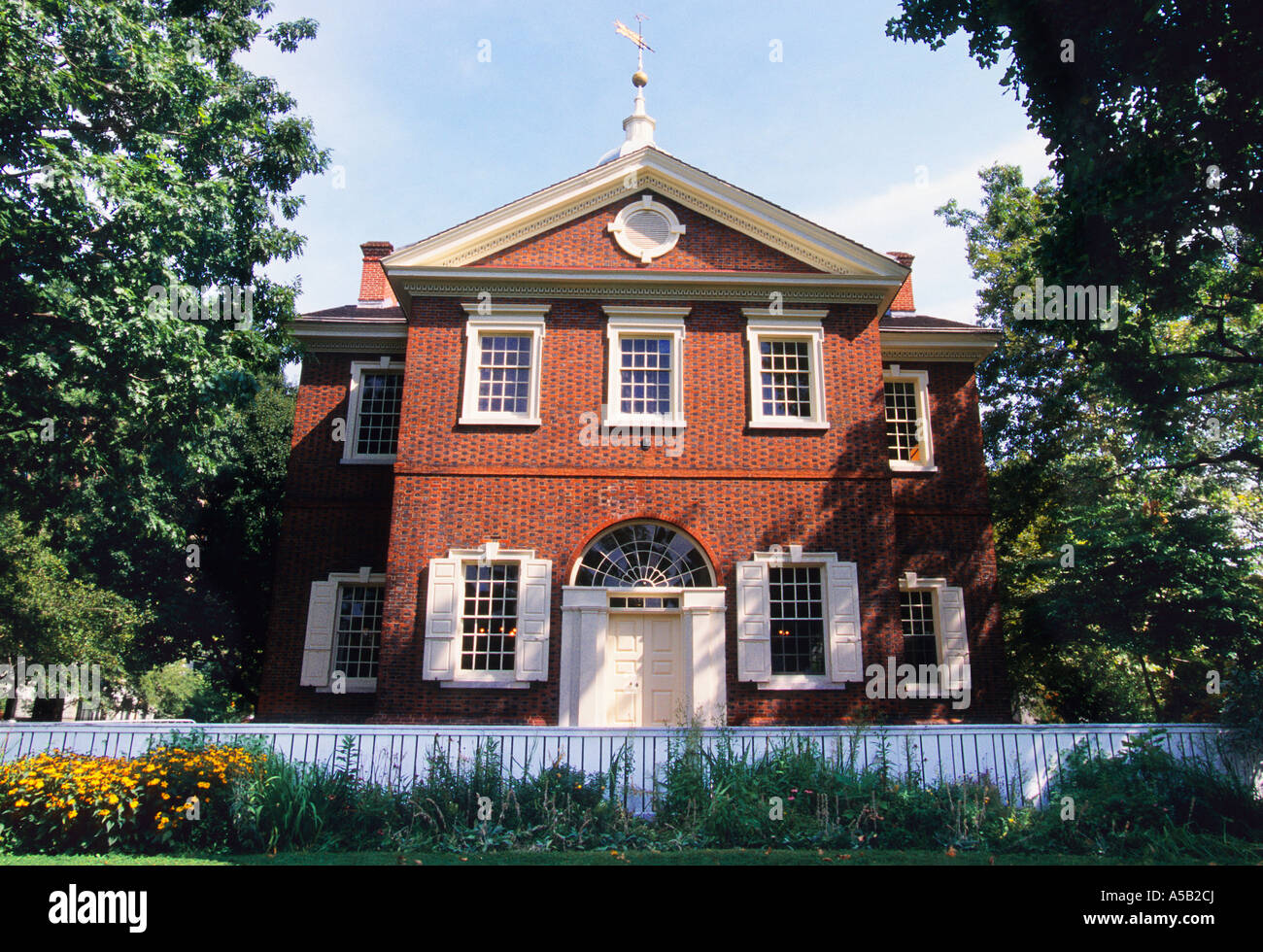 USA Pennsylvania Philadelphia Carpenters Hall Independence National Historic Park Stock Photo