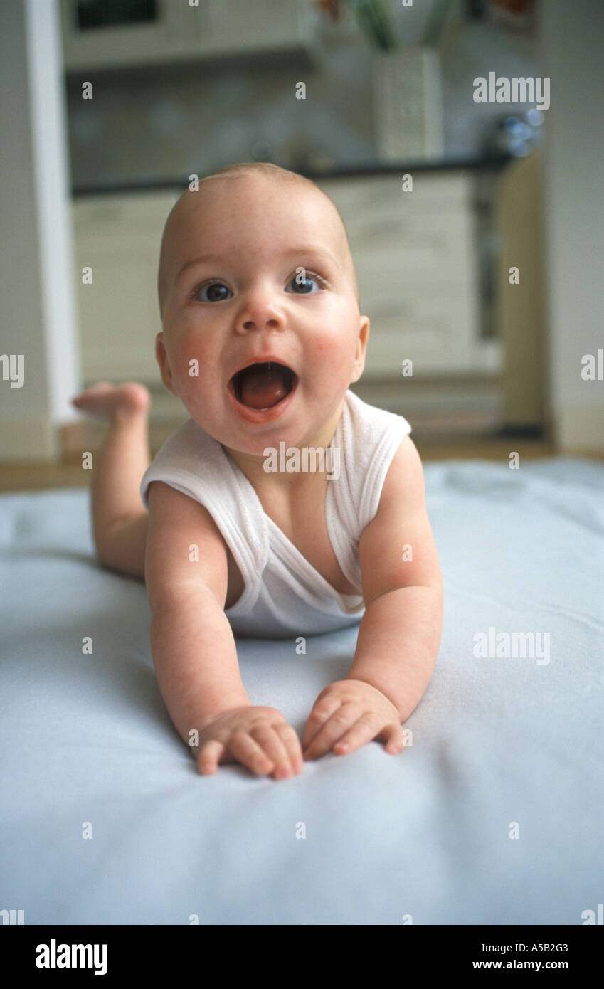 Portrait of a baby boy Stock Photo - Alamy
