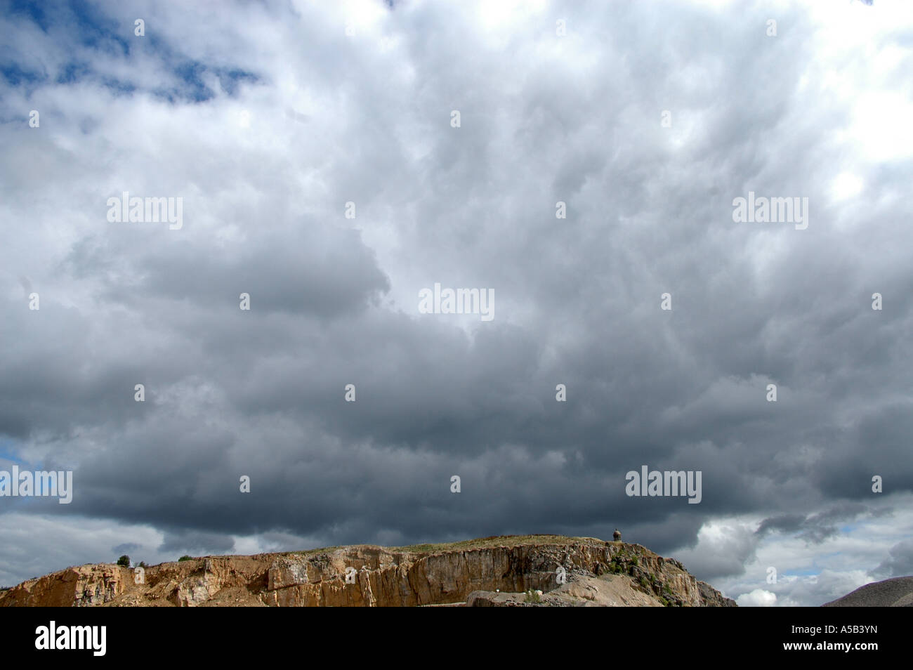 Threatening Cloud formation Stock Photo - Alamy