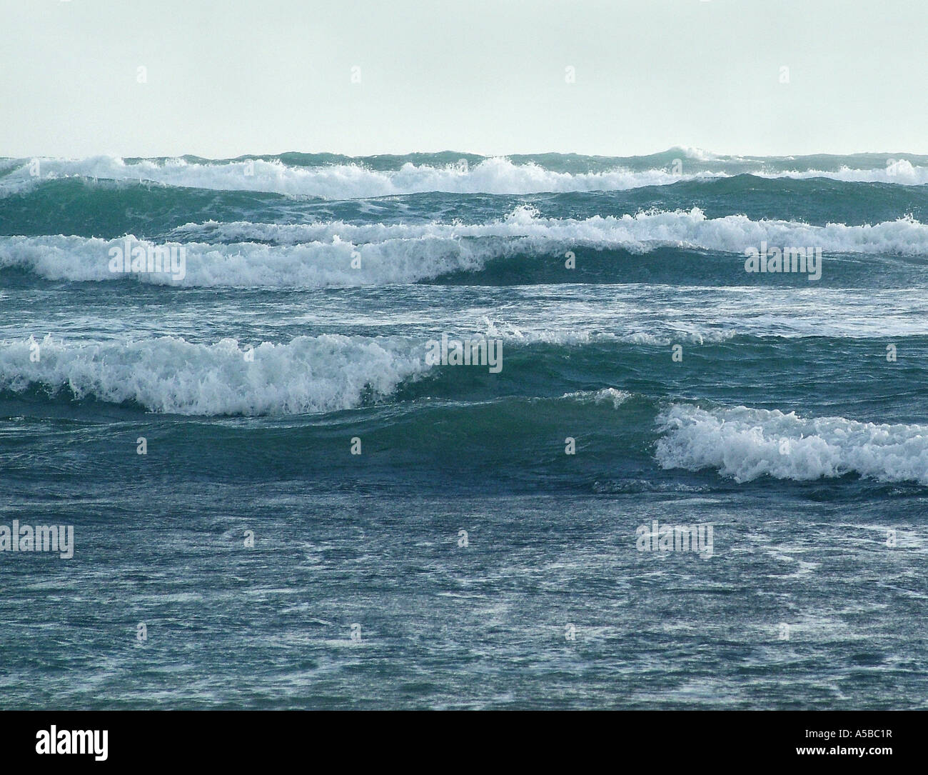 Tsunami wave crashing hi-res stock photography and images - Alamy