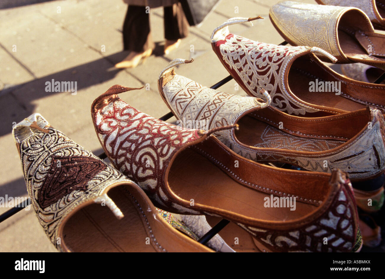 Indian shoes hi-res stock photography and images - Alamy