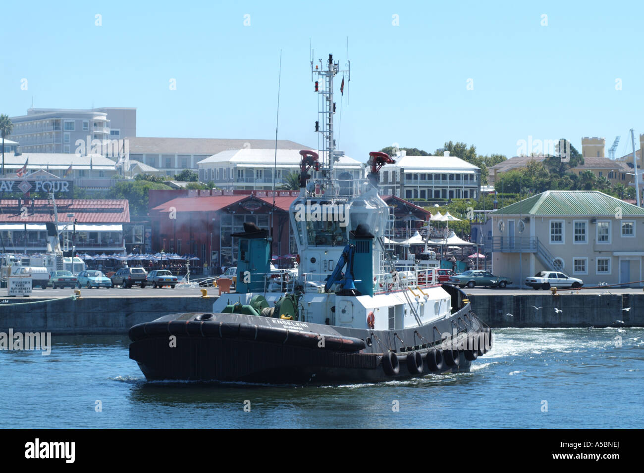 Sea going tug. Port of Cape Town South Africa RSA Stock Photo