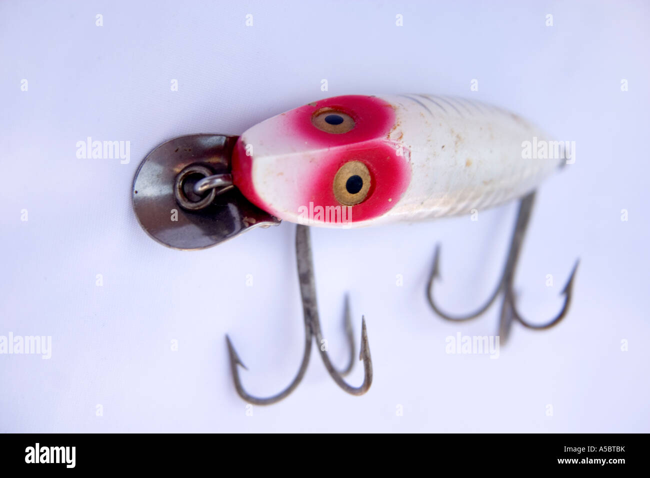 Antique Heddon River Runt Spook Sinker fishing lure. Clitherall Minnesota  USA Stock Photo - Alamy