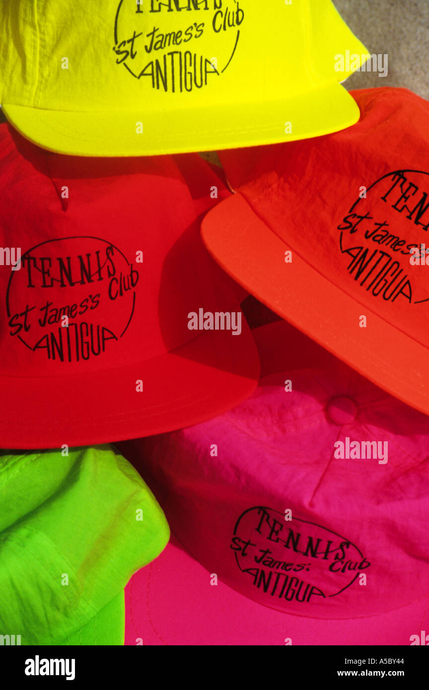 Souvenir caps St James Club Antigua Colored souvenir caps St James Club