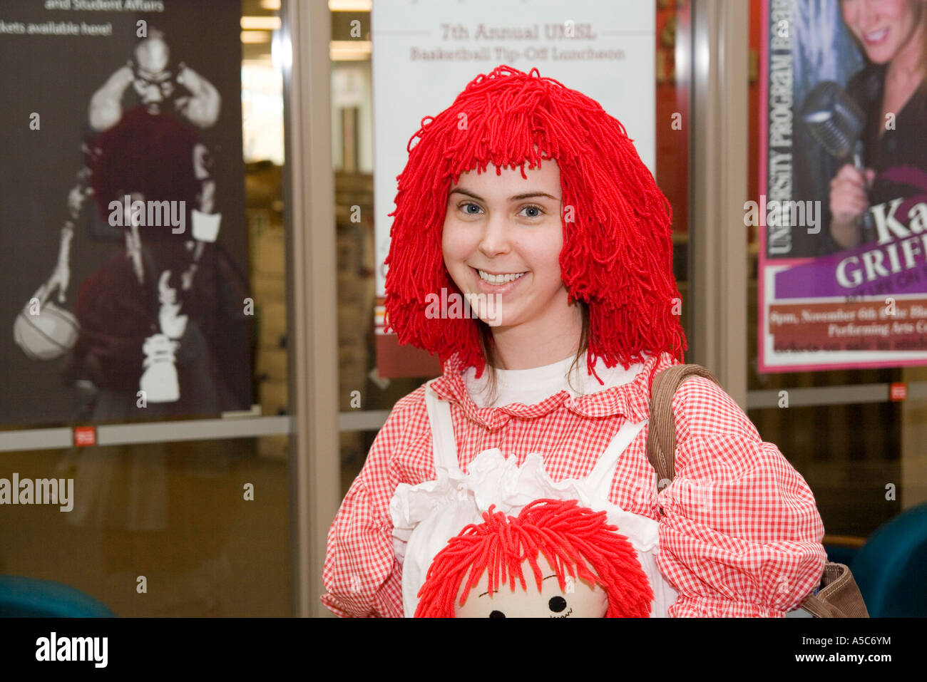 St Louis Missouri MO USA Halloween costume contest at the university of