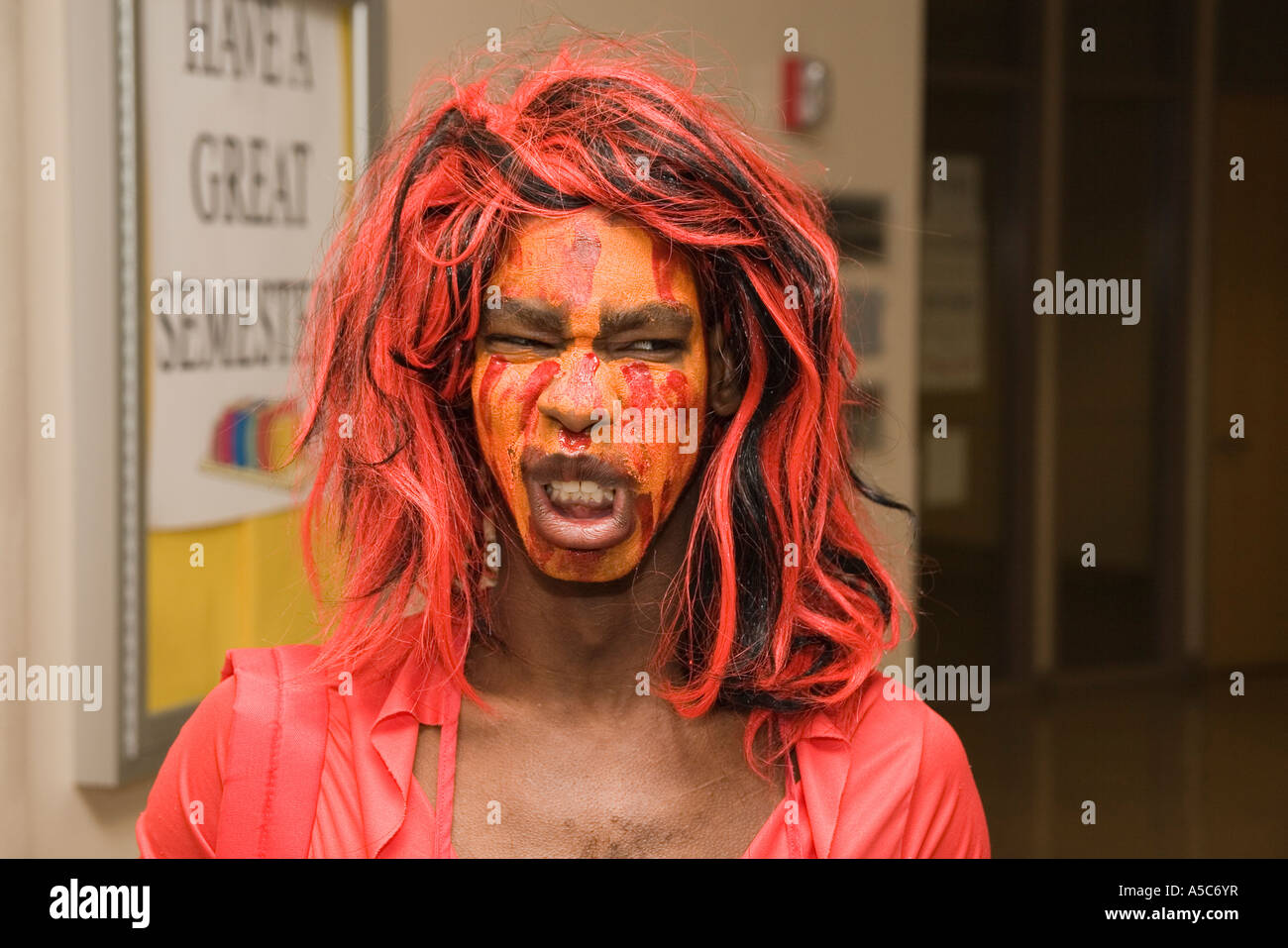 St Louis Missouri MO USA Halloween costume contest at the university of