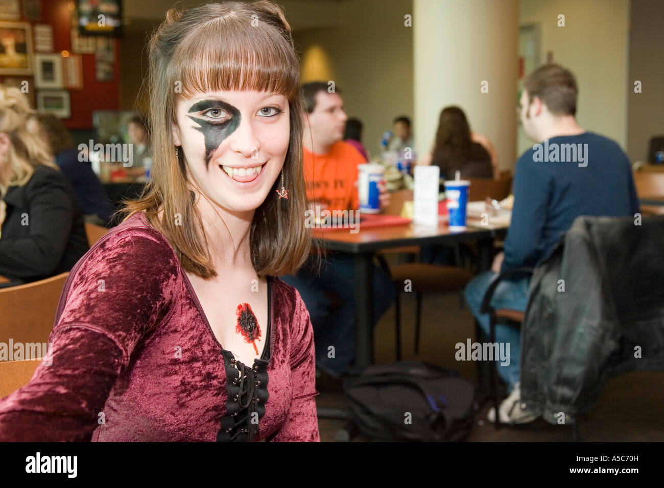 St Louis Missouri MO USA Halloween costume contest at the university of