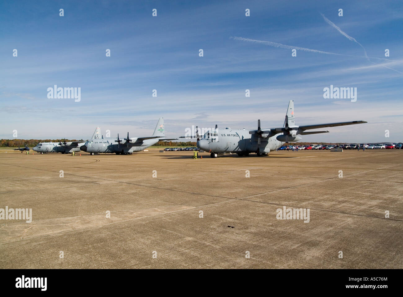 Lockheed Martin C 130 Hercules transport aircraft Stock Photo