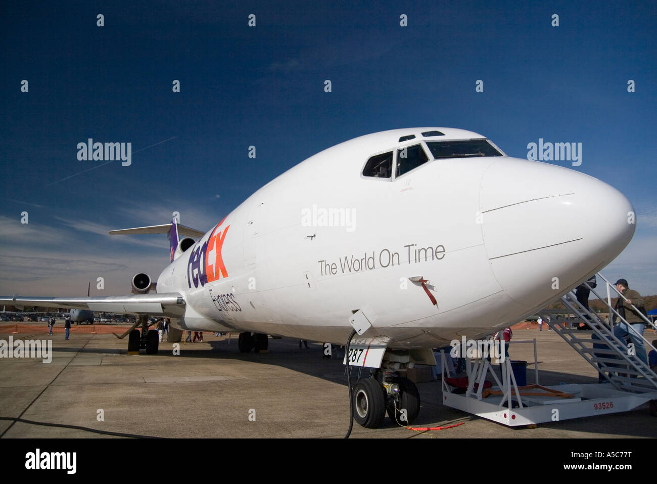 FEDEX Boeing 727 transport aircraft Stock Photo - Alamy