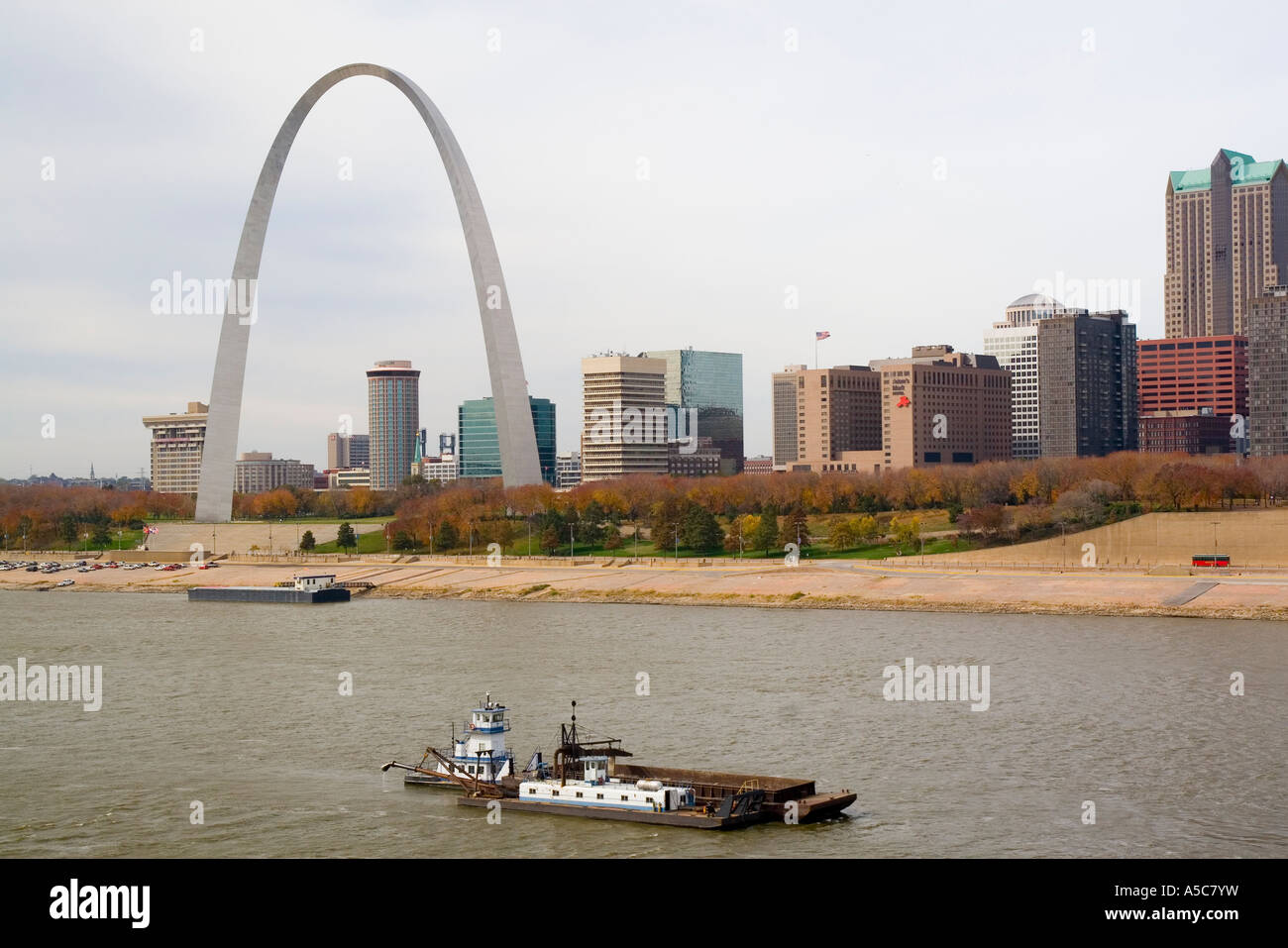 St Louis Missouri MO USA The Gateway Arch Jefferson National Expansion ...