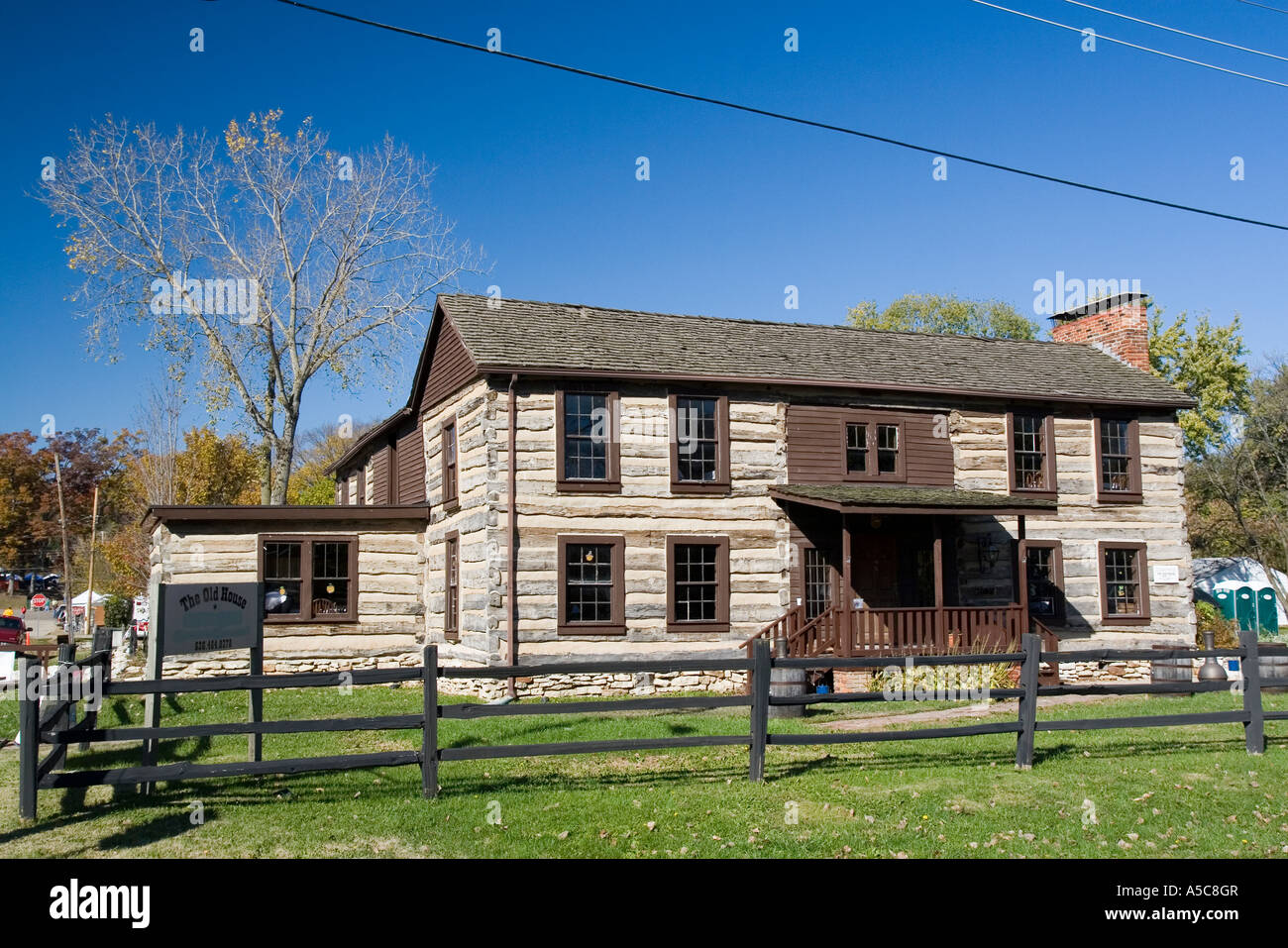 Missouri MO USA An old house in Kimmswick MO October 2006 Stock Photo