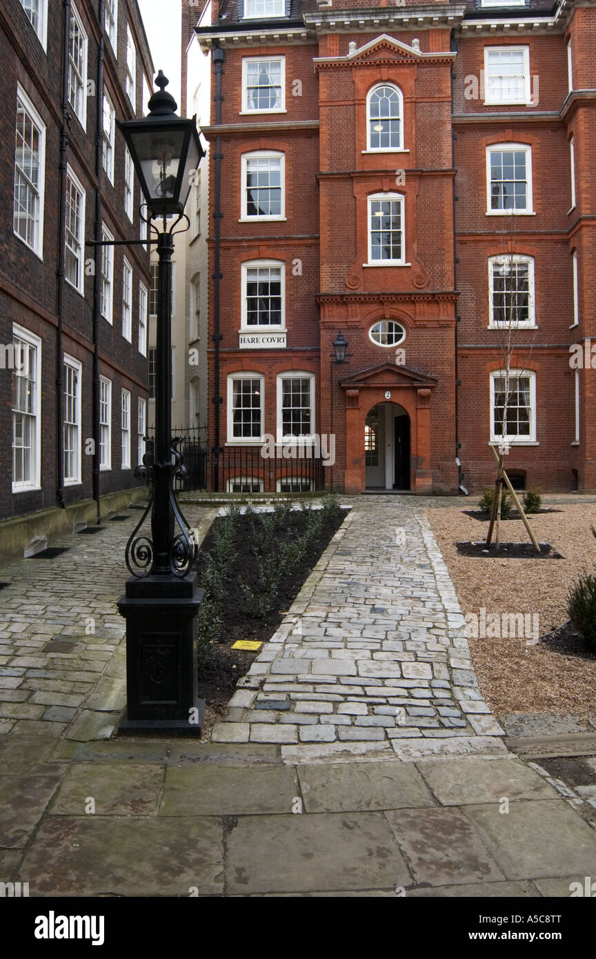 Hare Court, City of London Stock Photo