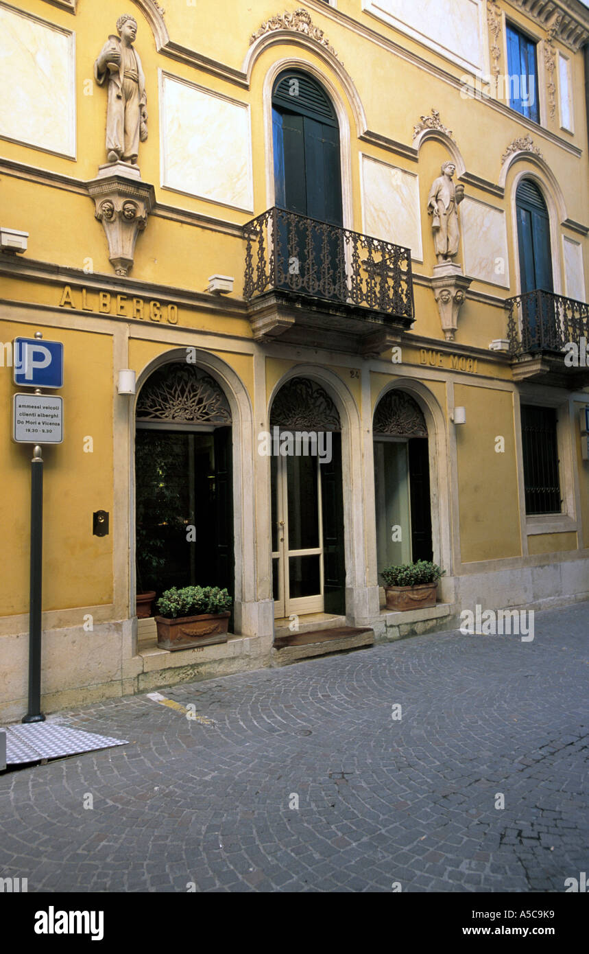 Due Mori design hotel Vicenza Italy Stock Photo Alamy