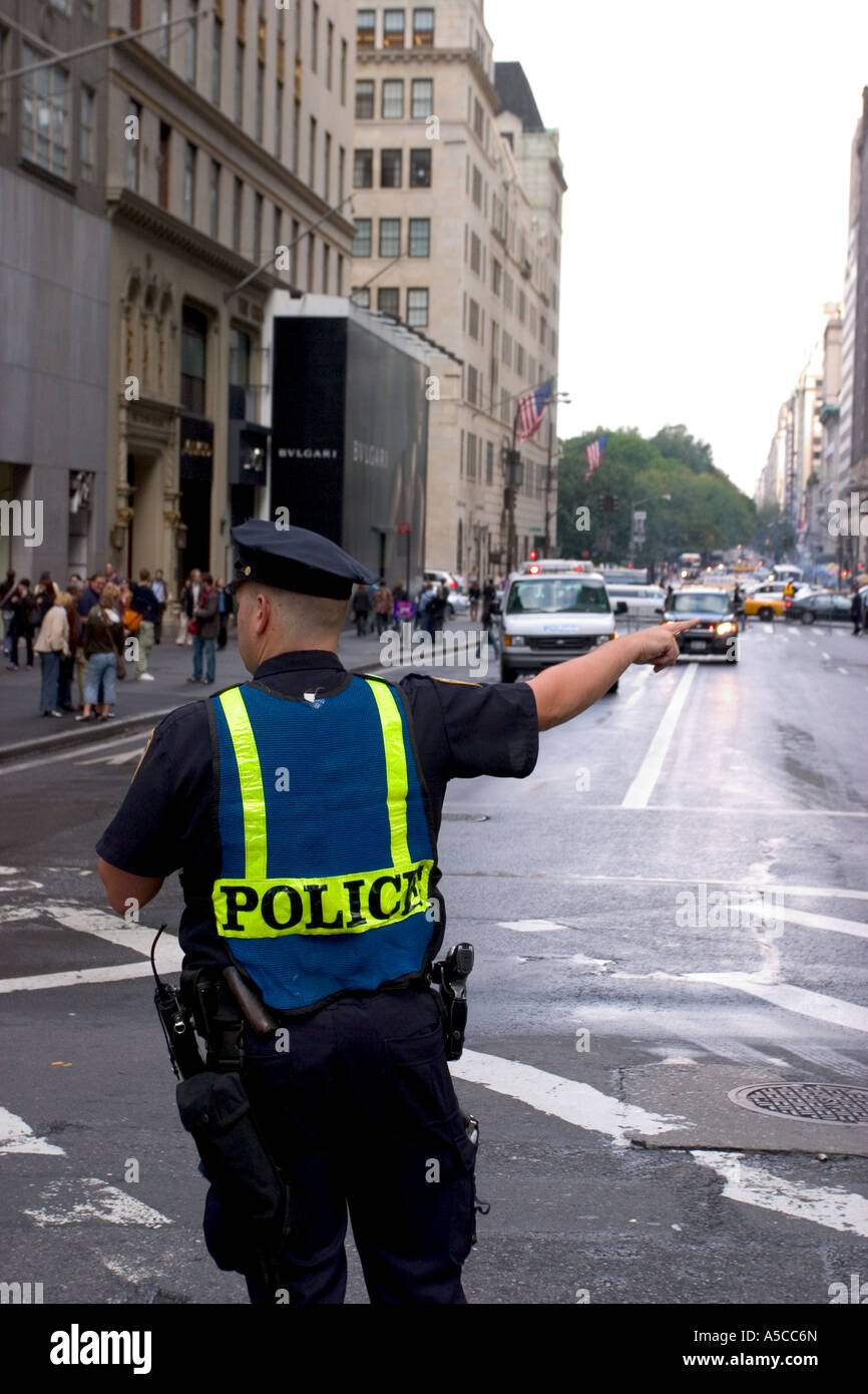 new york policeman details united stats of america Stock Photo - Alamy
