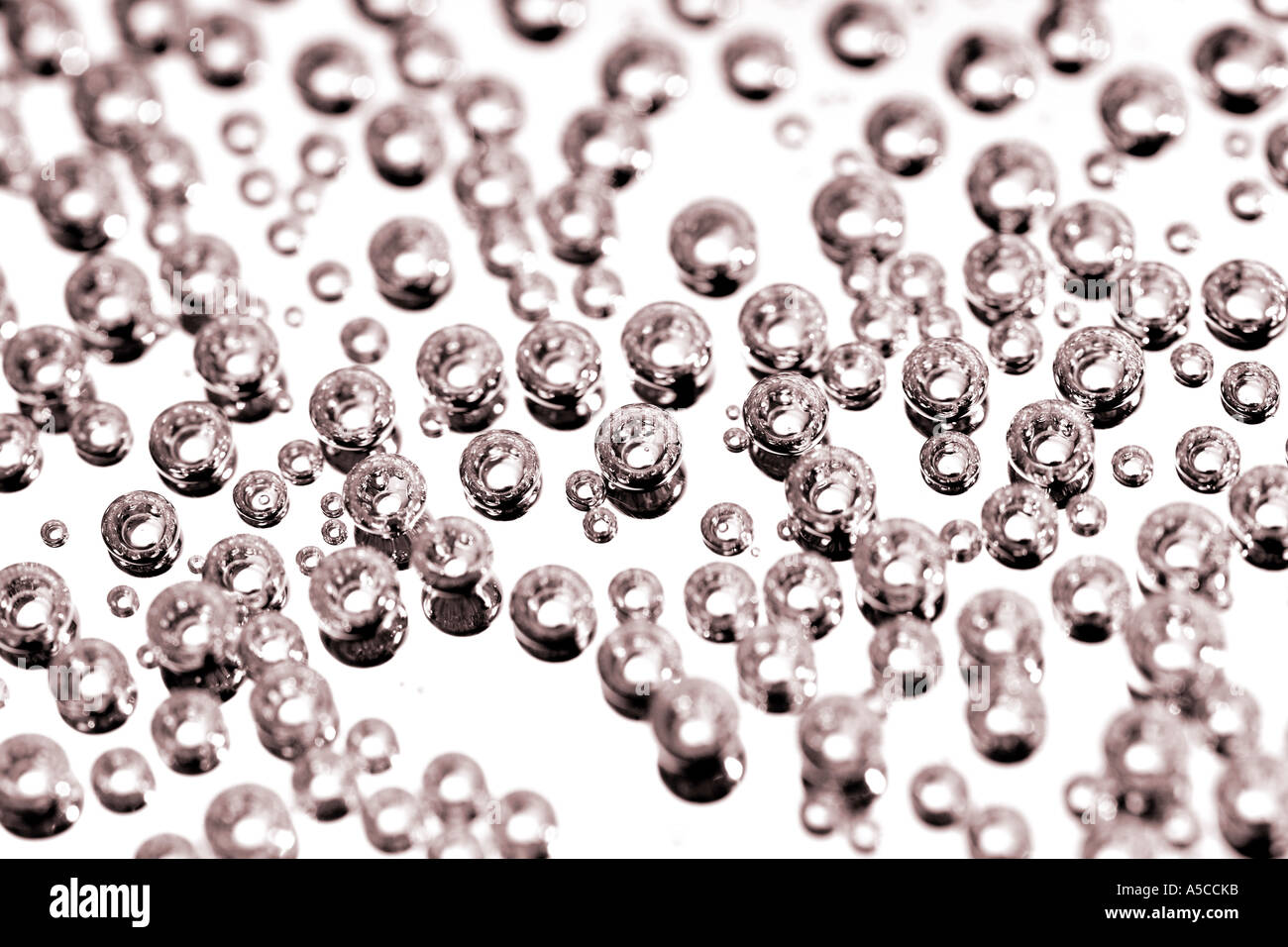 Bubbles, close-up Stock Photo