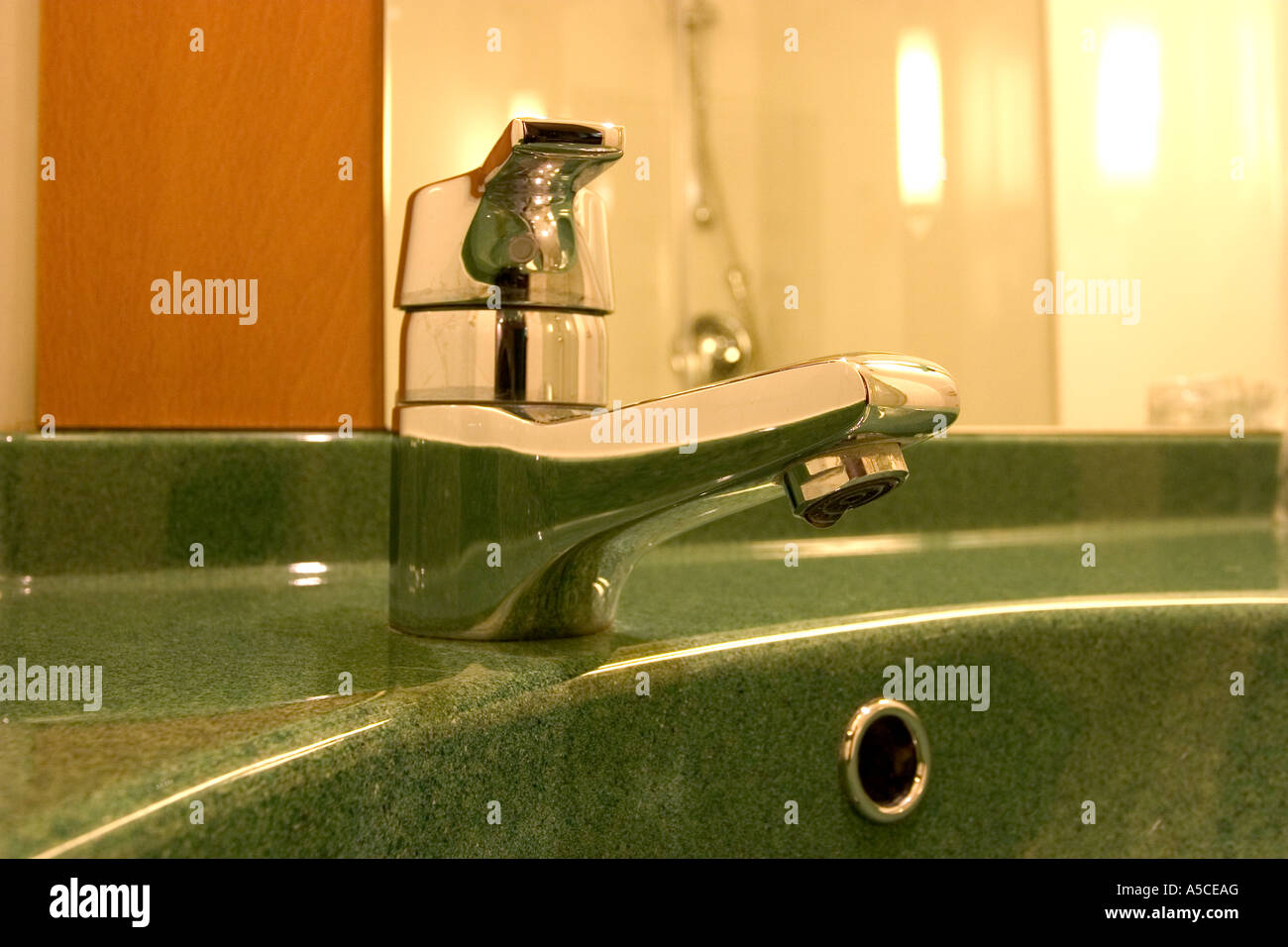 bathroom water tap without running water Stock Photo Alamy