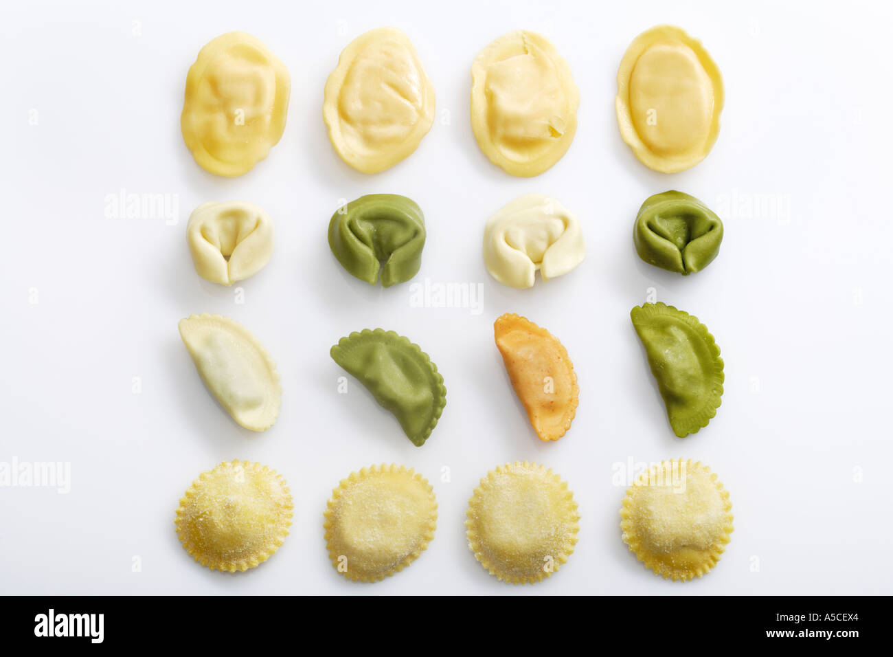 Various pasta Stock Photo