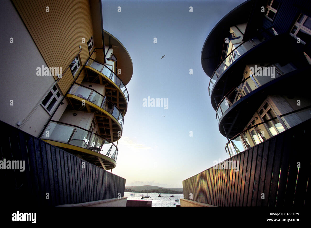 New residential housing development in Exmouth Devon UK Stock Photo Alamy