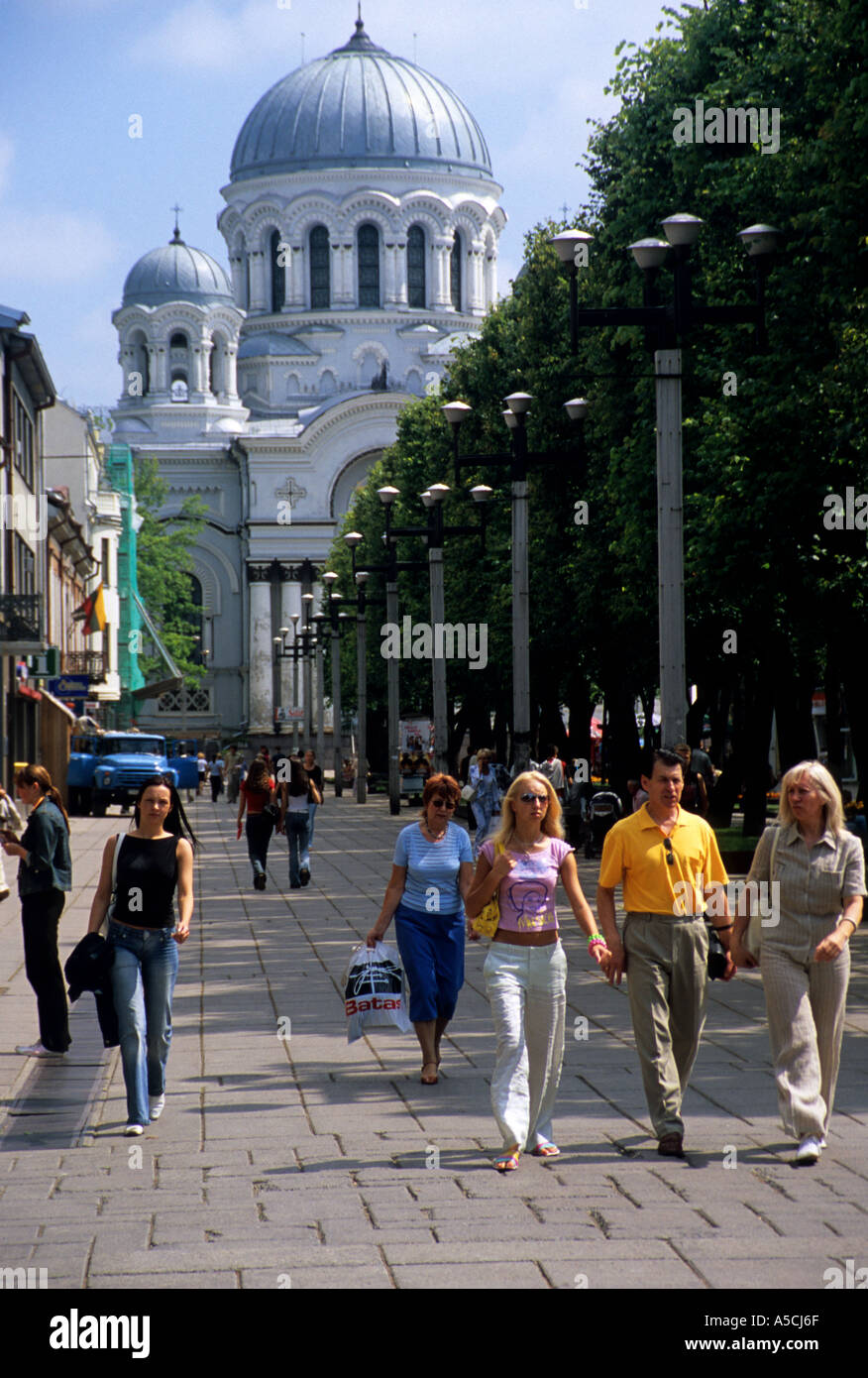 Kaunas city center hi-res stock photography and images - Alamy