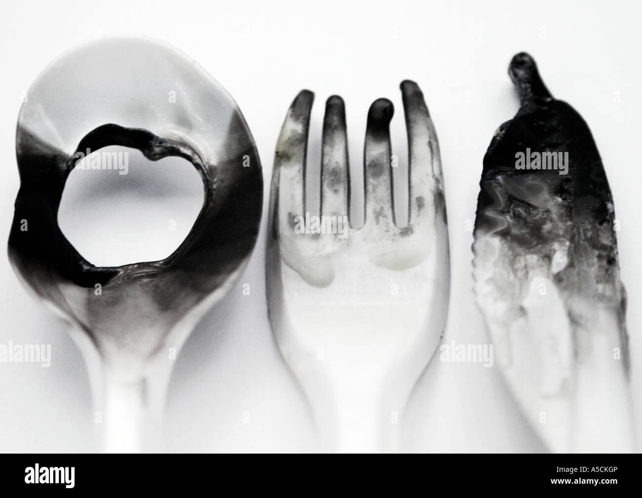 Fire and Plastic Stock Photo Alamy