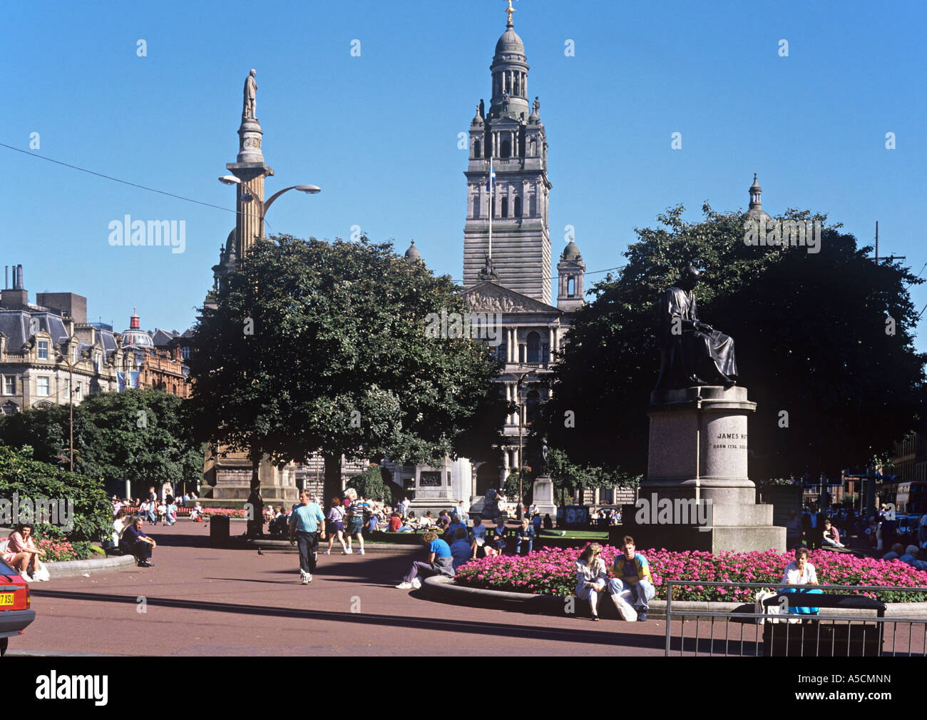 George Square, Glasgow Stock Photo - Alamy