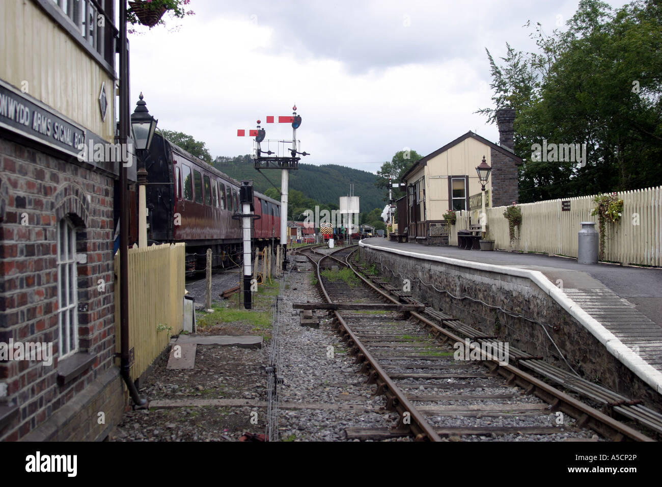 Bronwydd arms station hires stock photography and images Alamy