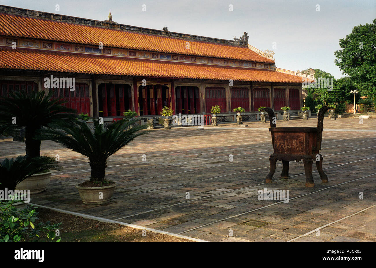The Imperial City The Citadel Hue Vietnam Stock Photo