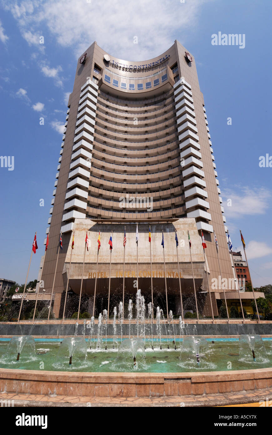 ROMANIA BUCHAREST. Intercontinental Hotel. Stock Photo