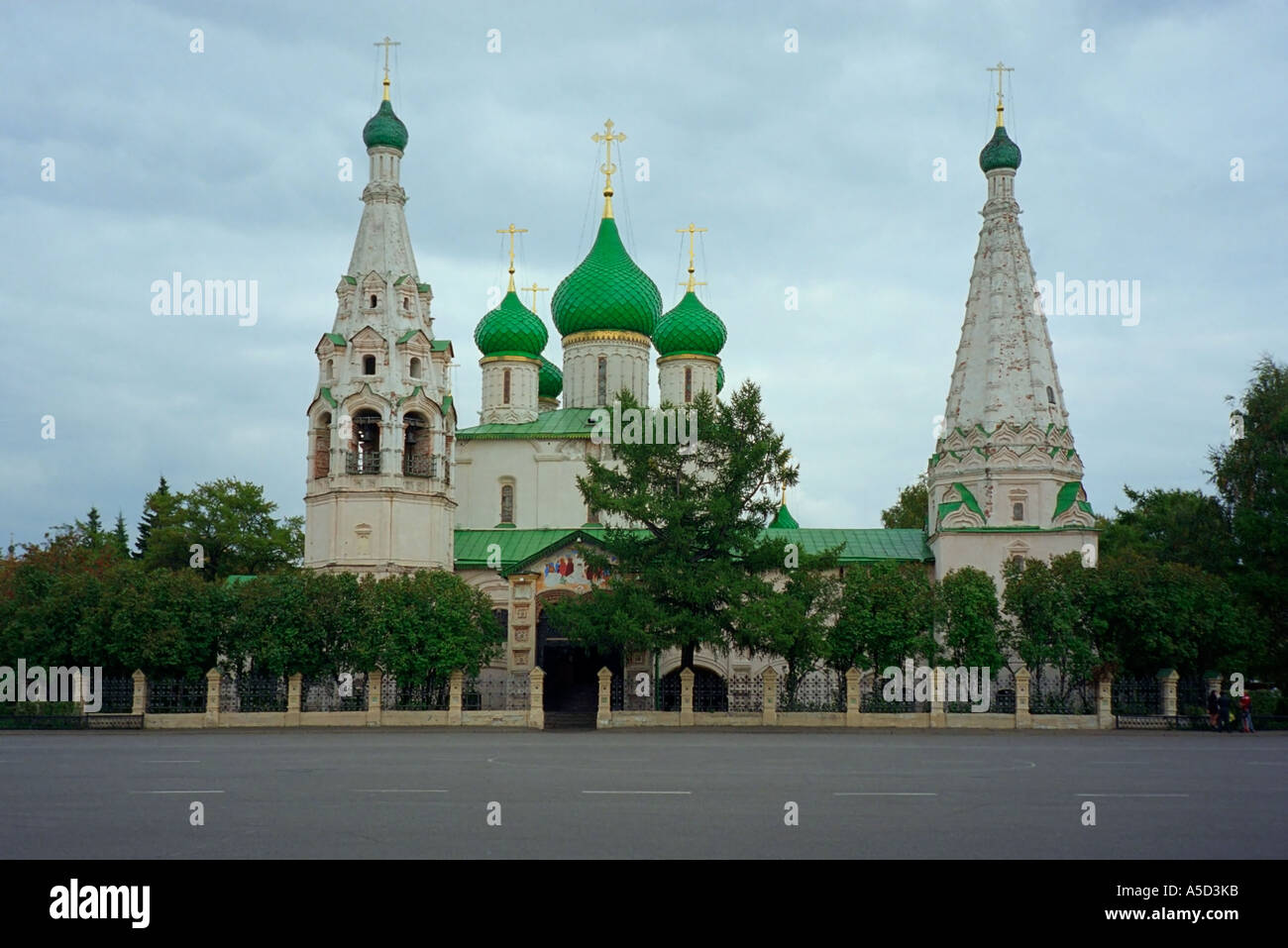 Church of Elijah the Prophet, Yaroslavl Russia Stock Photo