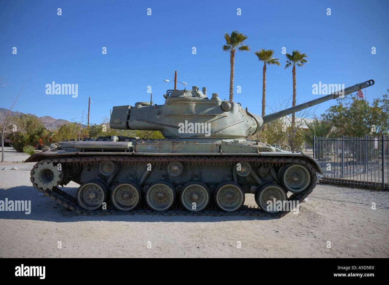 Patton M47 Tank  The M47 was widely used by NATO countries Stock Photo