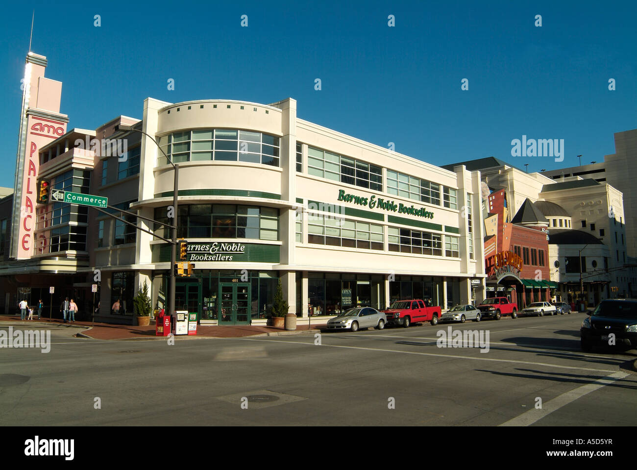 Barnes And Noble Store In Fortworth Downtown Stock Photo Alamy