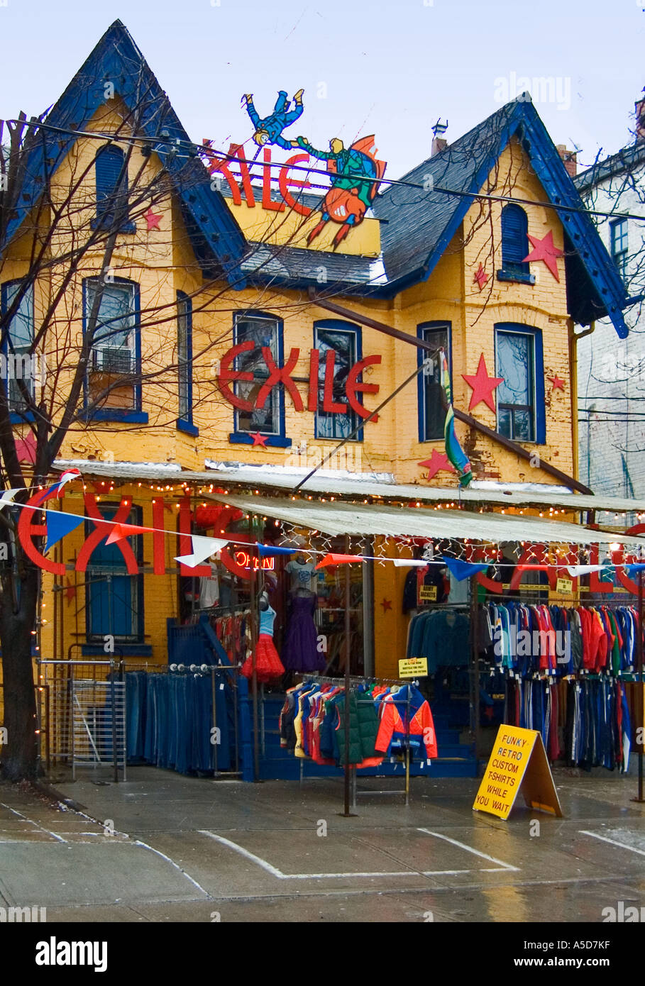 Clothing Store in Kensington Market, Toronto Stock Photo Alamy