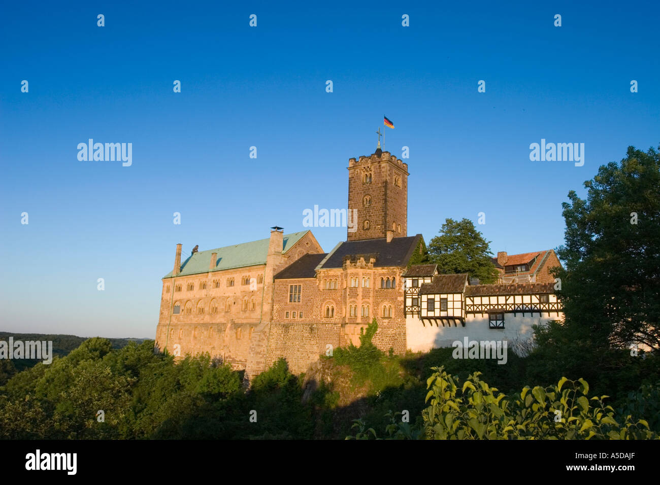 Palace building with tower of the wartburg hi-res stock photography and ...