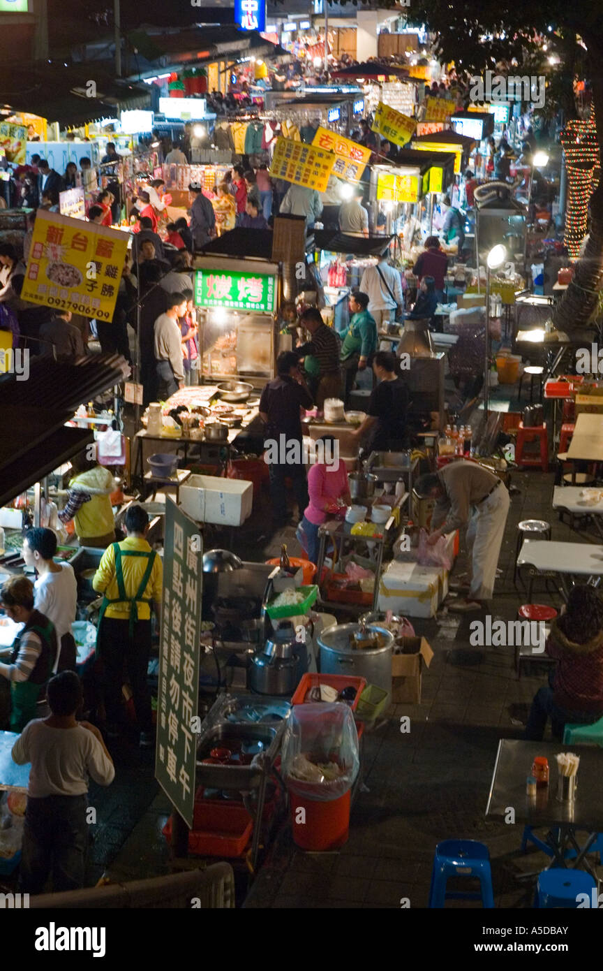 Stock photo of the Snake Alley Night Market in Taipei Taiwan Stock Photo