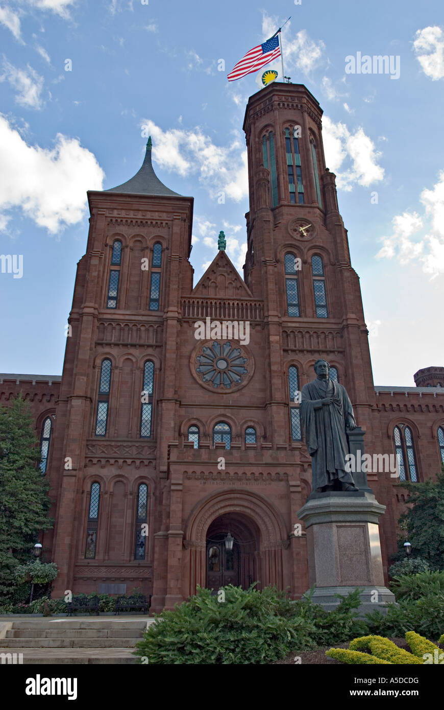 Smithsonian Institution in Washington DC USA Stock Photo