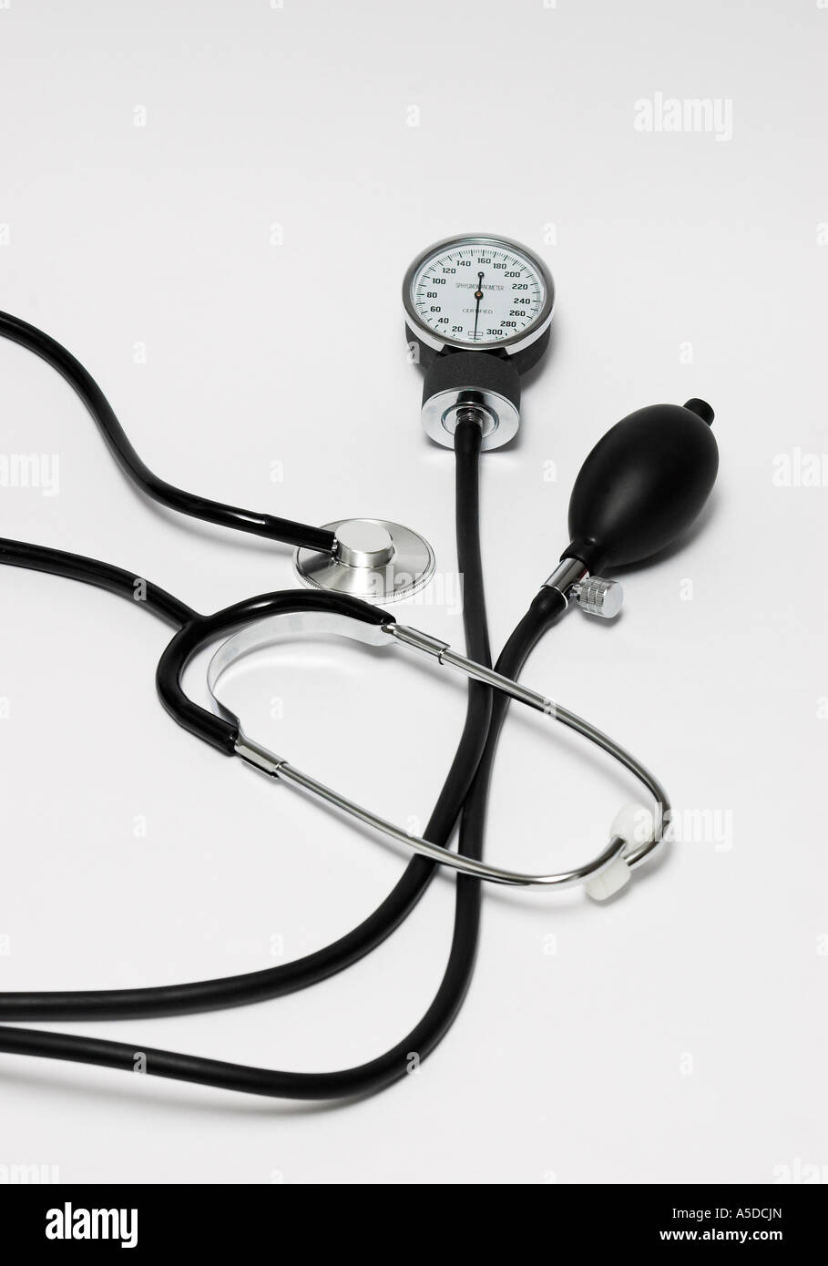 Blood Pressure Gauge Stock Photo Alamy