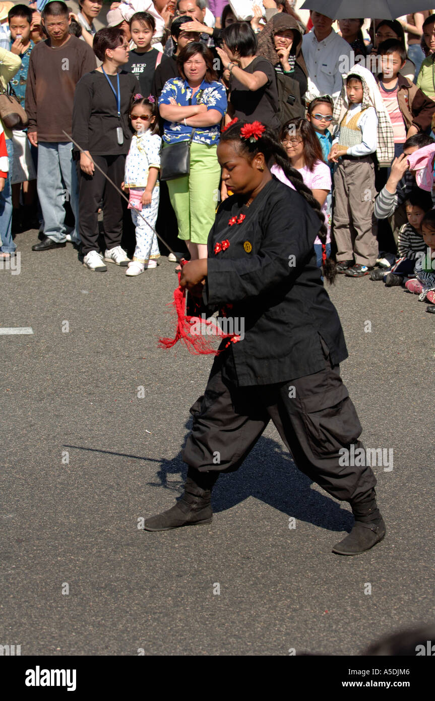 Martial Arts demonstration at the 2006 Chinese Lantern Festival in
