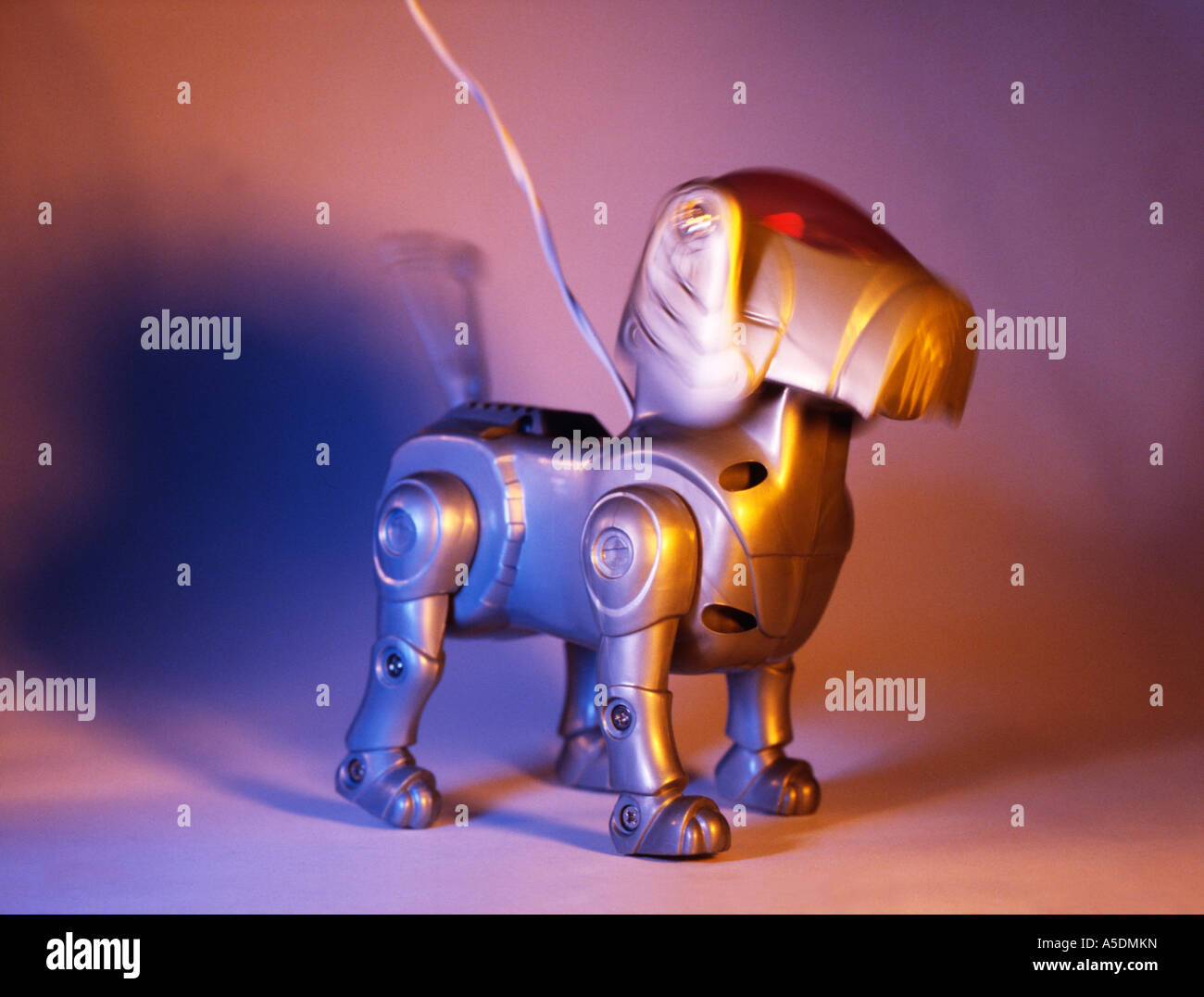 Toy robot dog Stock Photo - Alamy