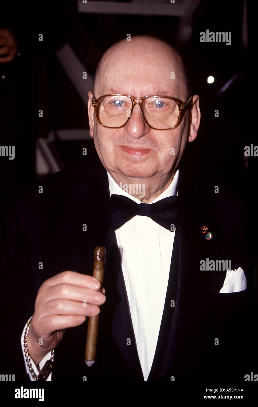 LEW GRADE  British television executive Stock Photo