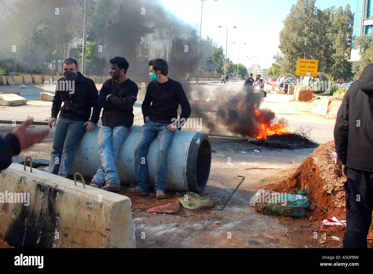 Sit Down Strike Stock Photo Alamy
