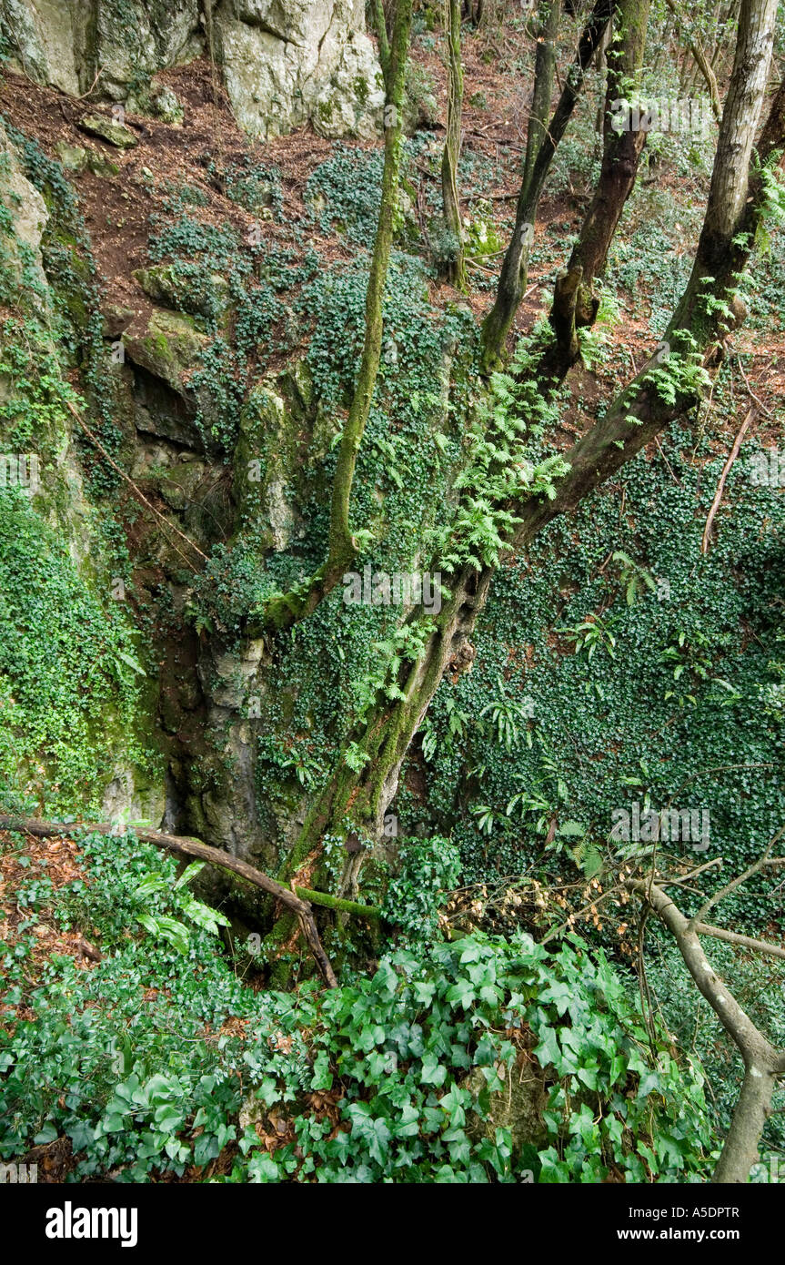 meri caves, soratte mountain Stock Photo