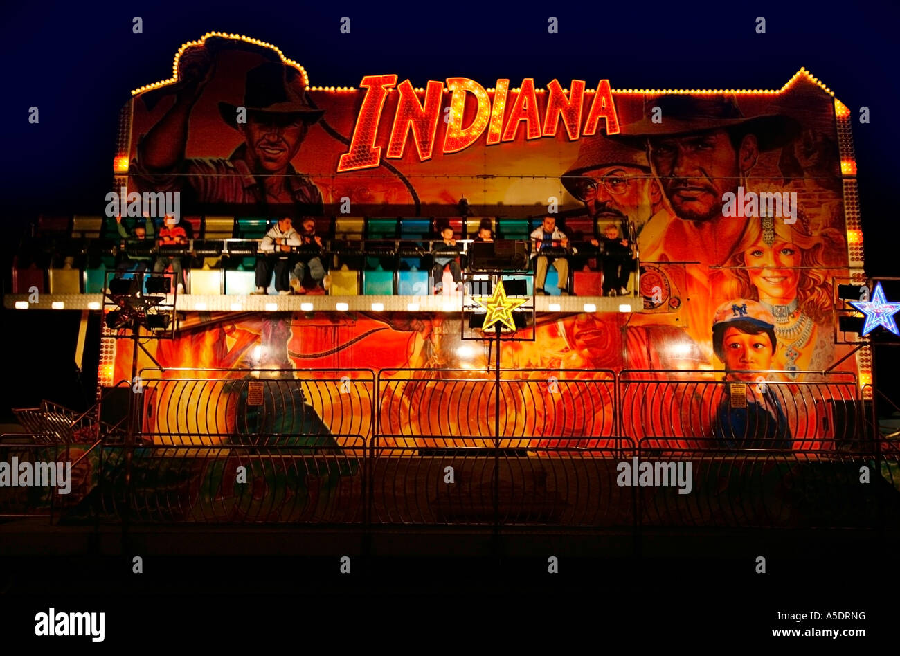 Indiana Jones Ride Stock Photo