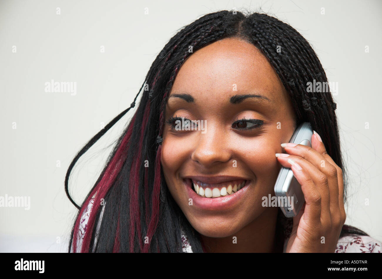Beautiful happy mixed race female hi-res stock photography and images ...