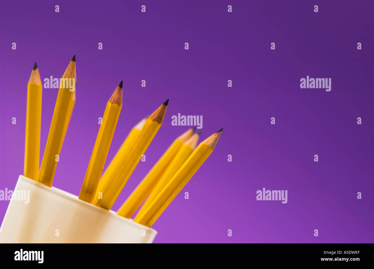 Number 2 lead pencil hires stock photography and images Alamy