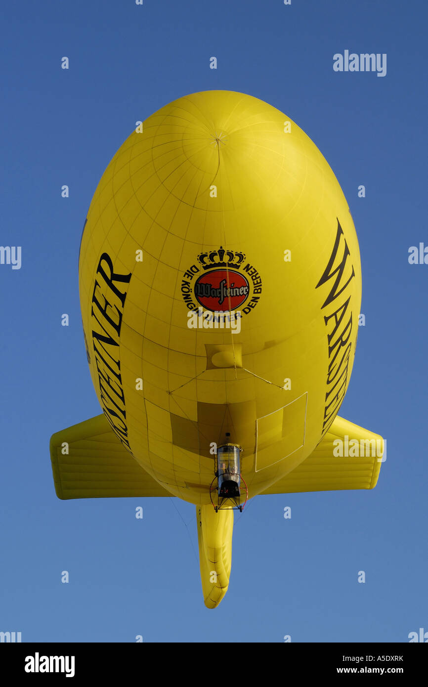 thermal airship, Germany Stock Photo