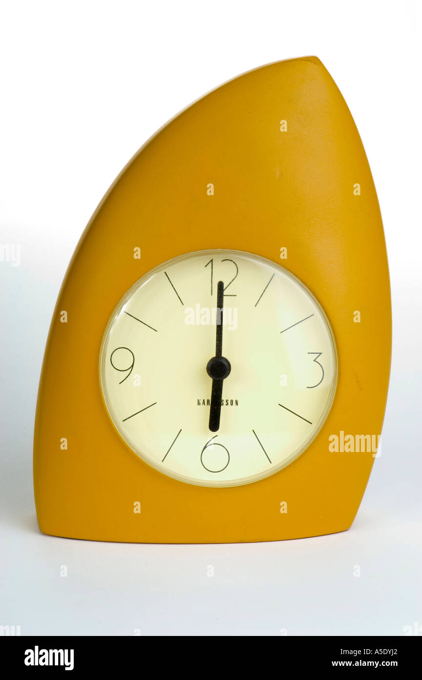 Analog Clock 6 Stock Photo Alamy